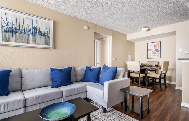 Living Room With Dining Area at The Oasis at Wekiva, Apopka, FL