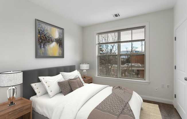 Spacious Bedroom at Park Square Apartments, Rahway, NJ