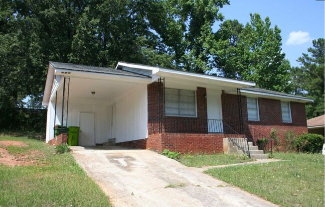 3 Bedroom 1 Bath with Carport- Section 8 Accepted