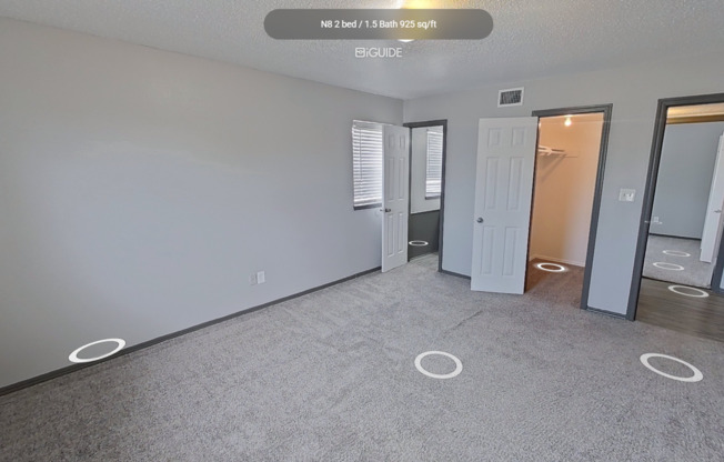 2 beds, 1.5 baths, 925 sqft, $800