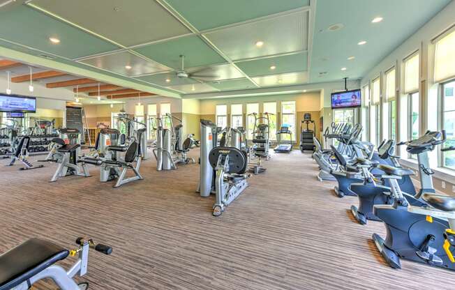 our state of the art gym is open for residents to use