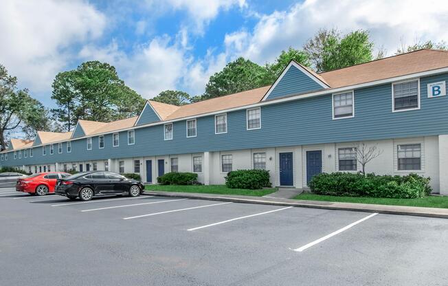 a house that is parked on the side of a road