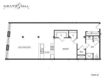 1 bed, 1 bath, 1,141 sqft, $2,115