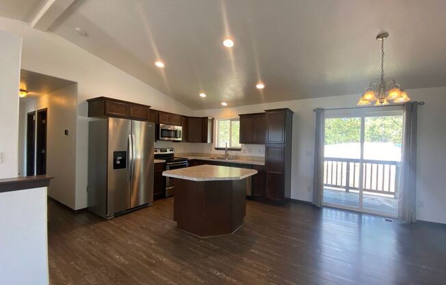 4 bedrooms 3 baths-Mead School District House with attached two car garage