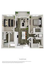 2 beds, 2 baths, 1,019 sqft, $2,199