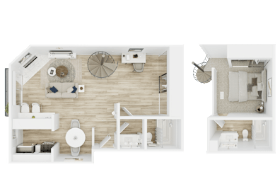 Studio, 1 bath, 750 sqft, $2,450