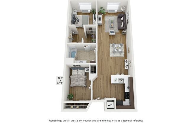 2 beds, 1 bath, 1,025 sqft, $2,995, Unit 315