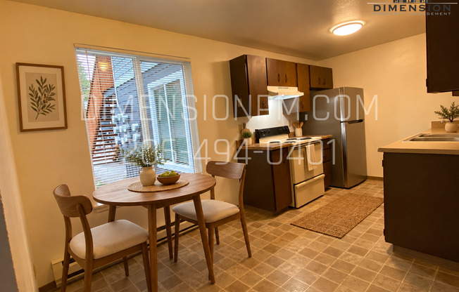 Beautiful one-bedroom and two-bedroom apartments in Sumner!
