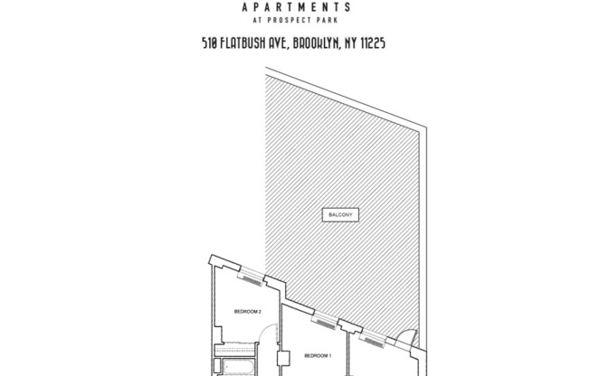 2 beds, 1 bath, 800 sqft, $3,800, Unit 2CTERRACE