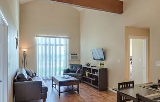 Dakota Ridge Living Room Apartments for Rent Williston, ND