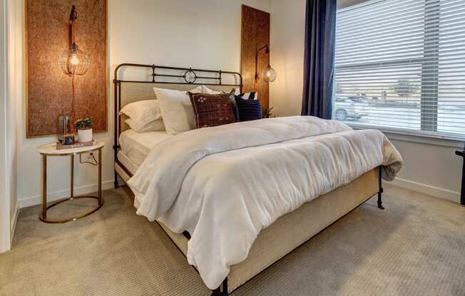 Beautiful Bright Bedroom With Wide Windows at The Alden at Cedar Park, Cedar Park, 78613