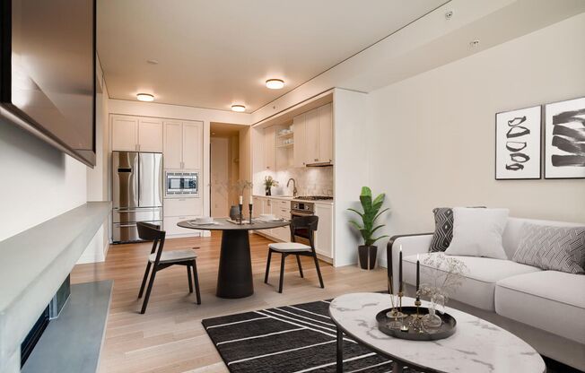 Northwest Facing 1 bedroom, 1 bathroom Condominium at The Coloradan, a Union Station Development