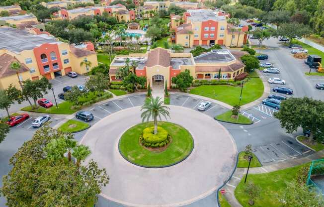 Aerial View of Mission Club Apartments in Orlando, FL