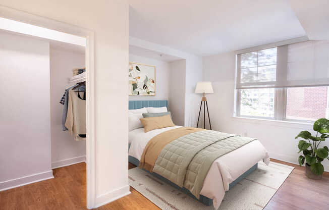 Bedroom with Hard Surface Flooring