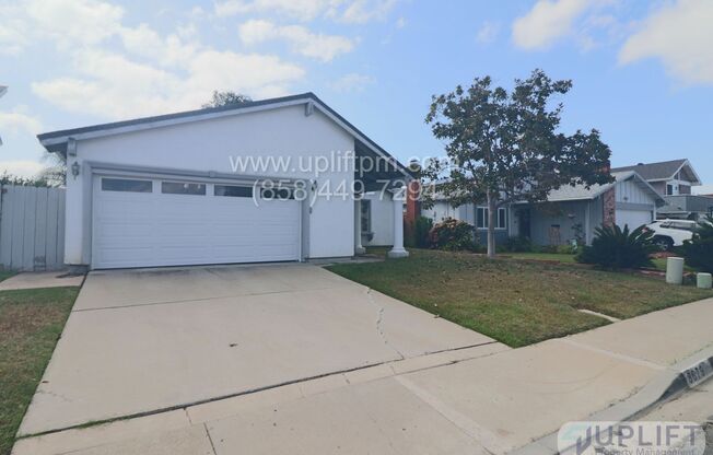 Spacious 4 Bedroom Home in Prime Mira Mesa Location