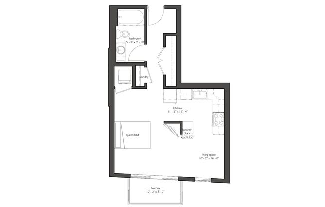 Studio, 1 bath, 549 sqft, $1,312, Unit 310