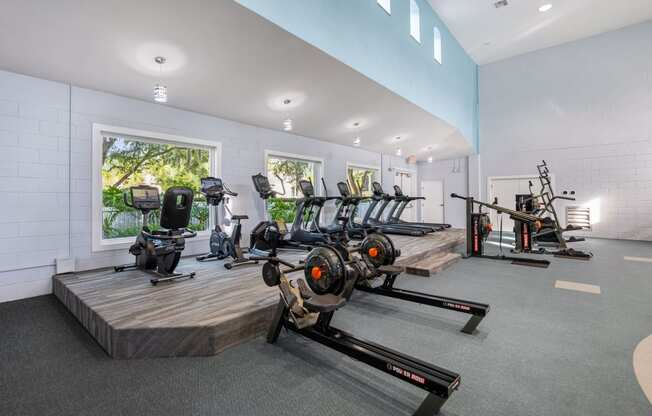 the gym at the benjamin va