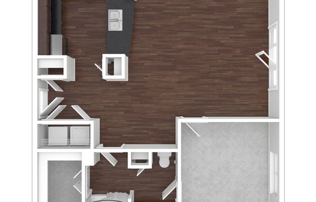 1 bed, 1 bath, 879 sqft, $1,440