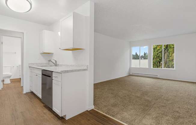 dinning to living room at The Ridge at Bellevue, Bellevue, 98005