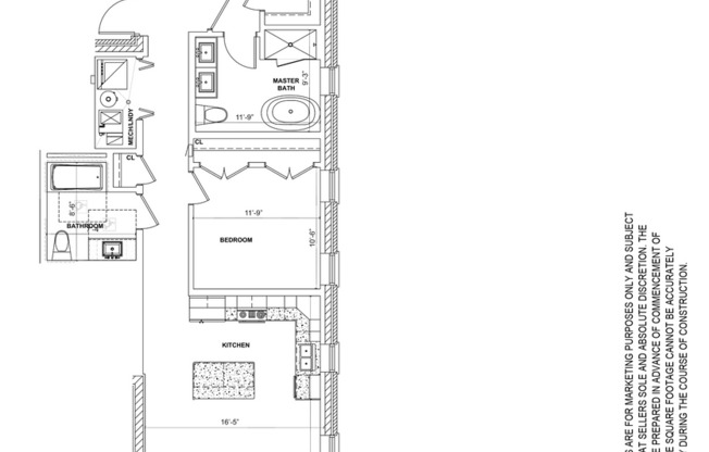 2 beds, 2 baths, 1,230 sqft, $2,550, Unit 760-1E