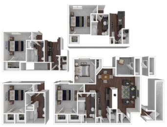 2 beds, 1 bath, 916 sqft, $1,445