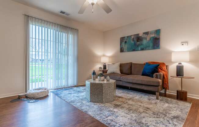 Living Room Interior at Bexley Village, Indiana