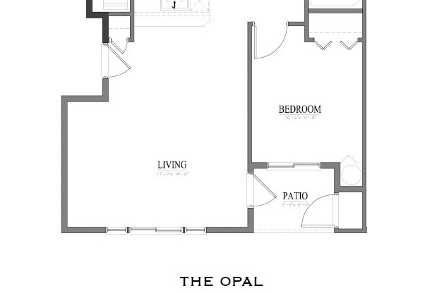 1 bed, 1 bath, 730 sqft, $1,275, Unit Unit # 122