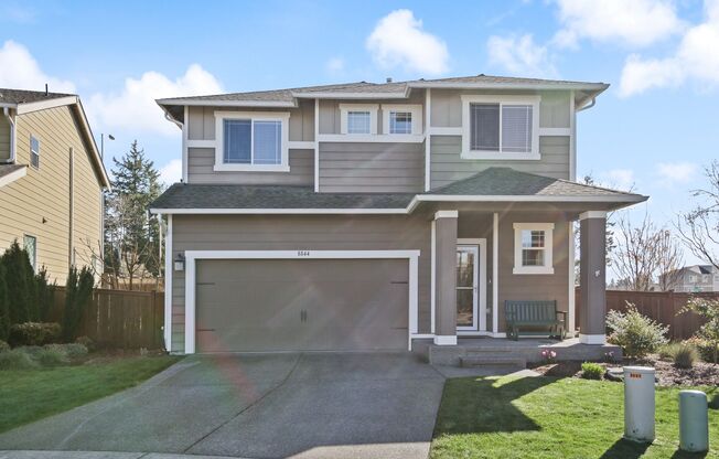 MOVE IN READY! Meridian Campus home available! Beautiful 4 bedrooms 2.5 baths. Easy JBLM commute. North Thurston School District.