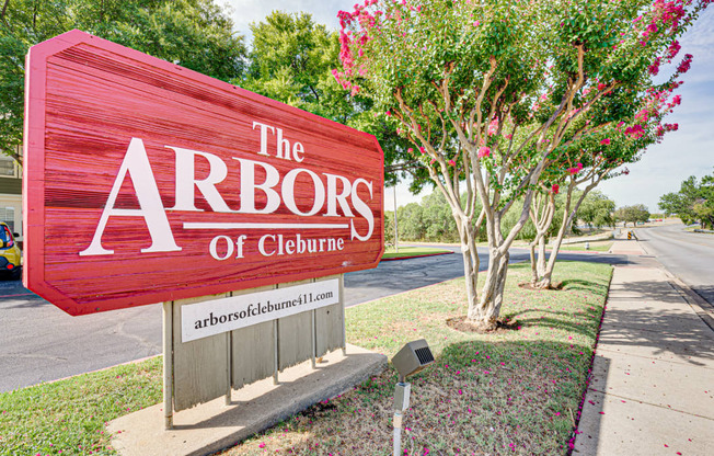 Arbors of Cleburne street sign  at Arbors Of Cleburne, Cleburne, 76033