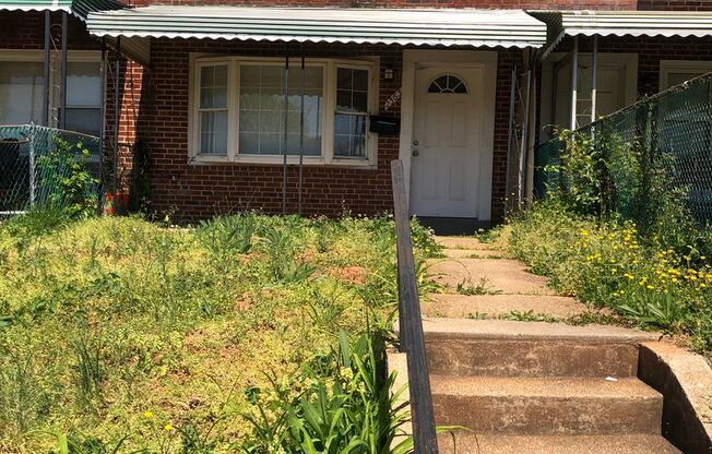 3 Bedroom 1bath Southwest Baltimore