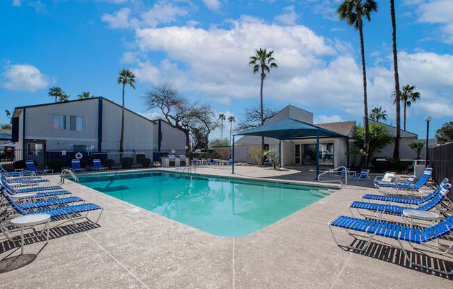 Pet-Friendly Apartments In Tucson, AZ – Midtown on Seneca - Photo of Luxury Swimming Pool