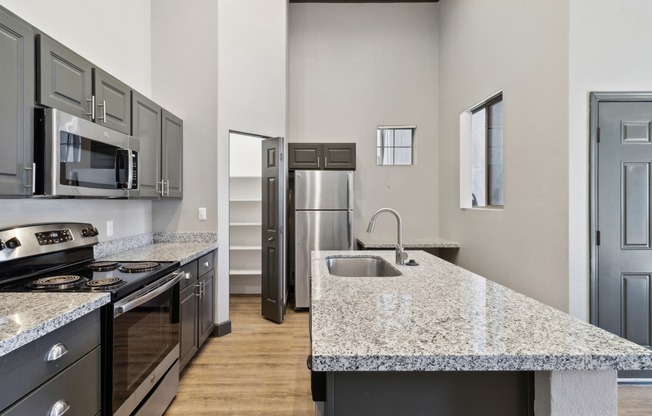 kitchen and nice countertops