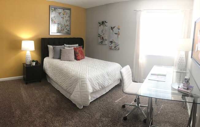 Beautiful Bright Bedroom With Wide Windows at Reflections at the Marina, Sparks, NV