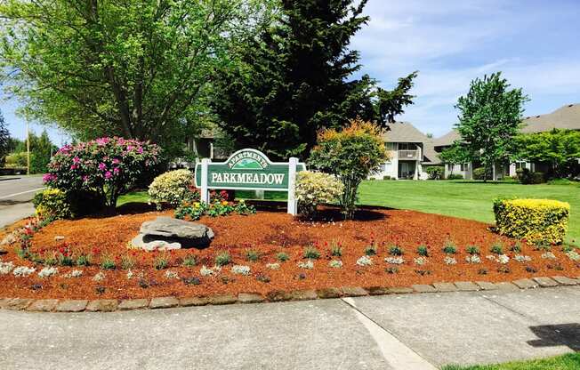 Park Meadow Sign