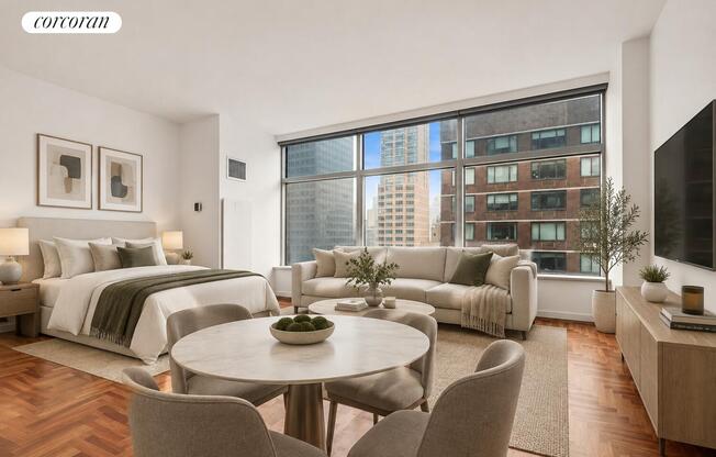 Studio, 1 bath, 380 sqft, $3,650, Unit 25B