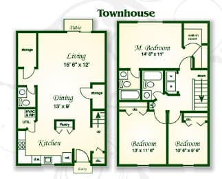 3 beds, 2.5 baths, 1,491 sqft, $2,672