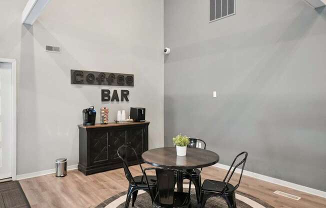 Coworking Lounge Area In Clubhouse at Eastwood Village Apartments in Clinton Township, MI