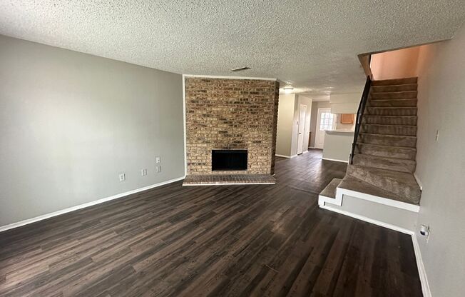 2 story townhome with private fenced yard for rent!