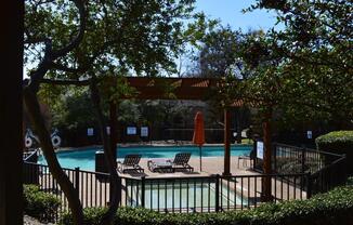 Swimming at Overton Park Apartments, Texas, 75216
