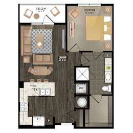 1 bed, 1 bath, 777 sqft, $1,751