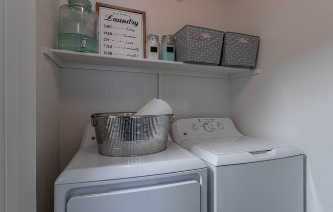 Indigo Springs Laundry Room