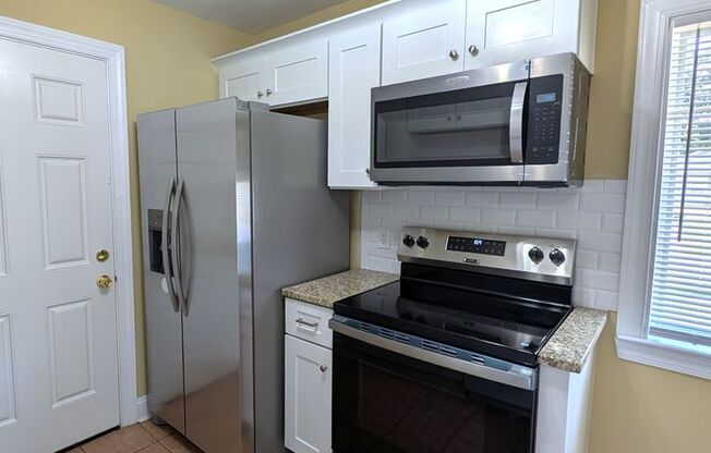 You won't find better!  2 Bed/1 Bath.  Duplex.  Lawn Care Included!