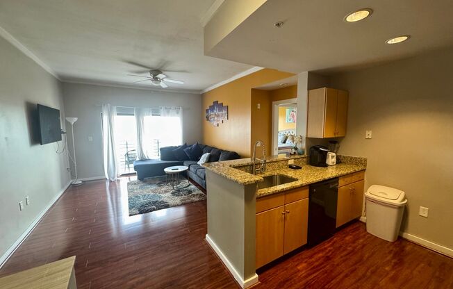 One Bedroom Furnished Condo in Uptown Charlotte