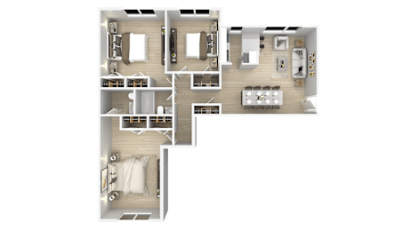 3 beds, 1.5 baths, 1,255 sqft, $1,895