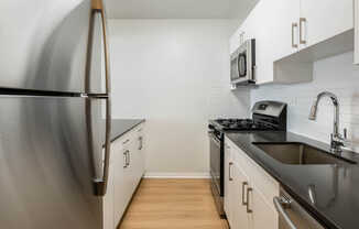 Kitchen with Stainless Steel Appliances