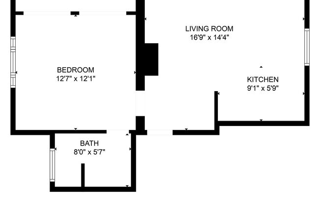 1 bed, 1 bath, $1,299, Unit 718 - 04