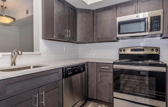 Kitchen at The Ridgeleigh at Van Dorn in Alexandria, VA