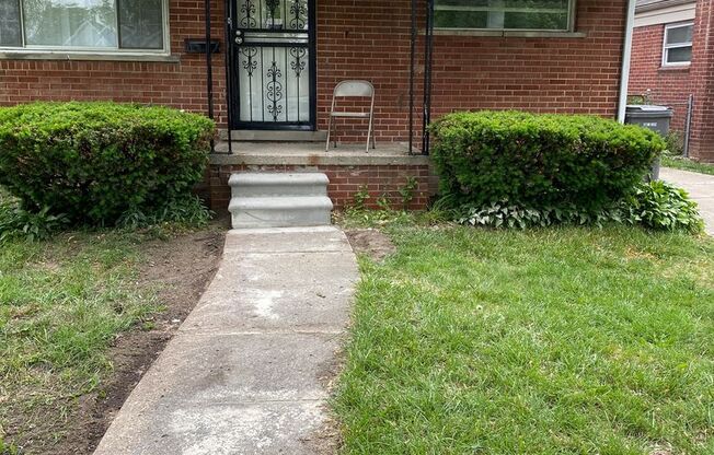 Freshly painted 3 bedroom, 1 1/2bath ranch with basement and garage