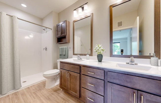 a bathroom with a toilet and a sink and a mirror
