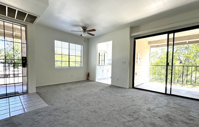 Mira Mesa Gem! Spacious 2BR Condo w/A/C, In-Unit Laundry & Balcony